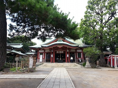 s-品川神社一粒万倍の泉と富士塚 (9)