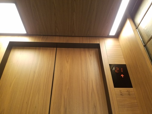 虎ノ門ヒルズアンダーズ東京エレベーター